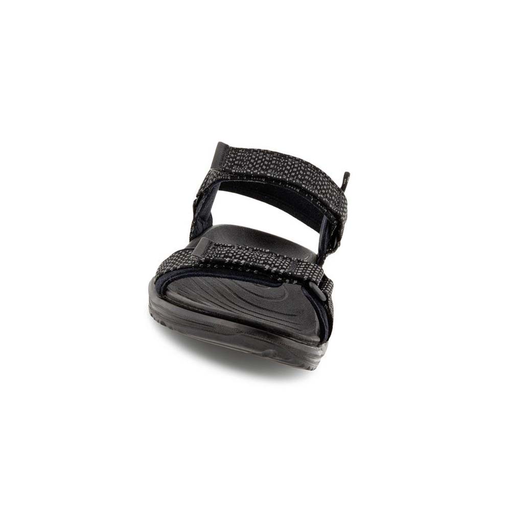 Men's Ecco X-trinsic 3s Waters Sandals Black | Canada 591ZUT